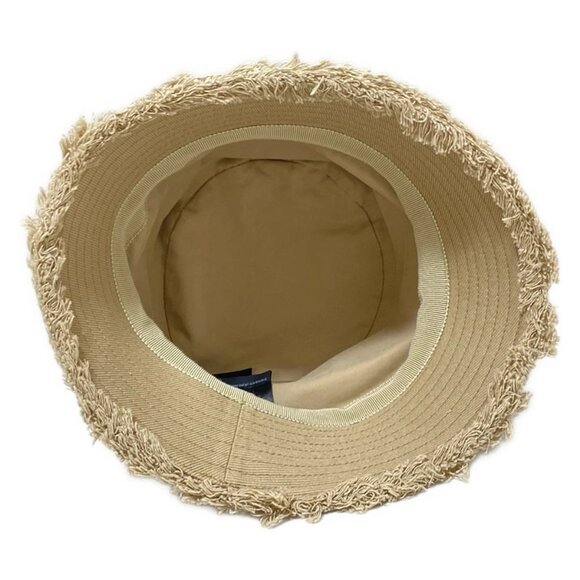 PRADA Bucket Gray Beige Cotton Hat 367-090225 - Picture 6 of 10